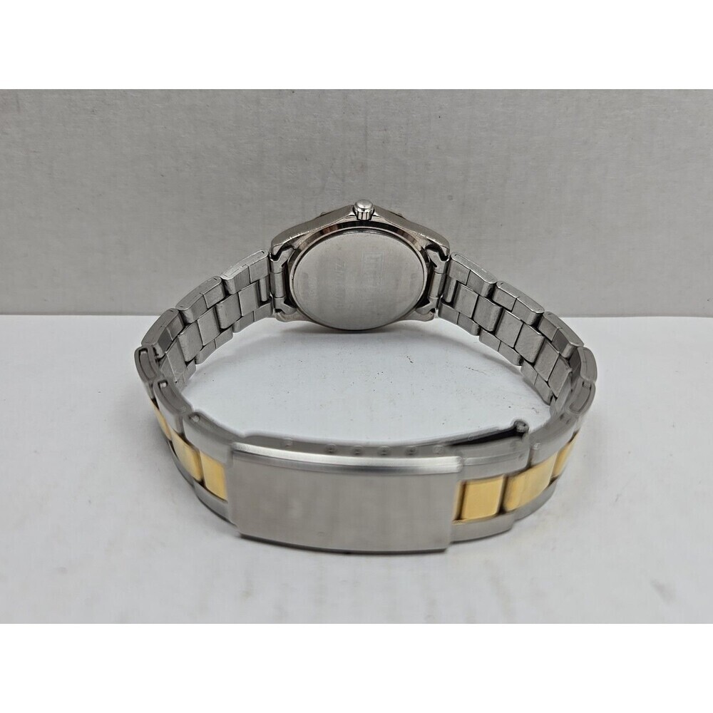 Craftsman By Relic Womens Two Tone Quartz Stainless Watch Wrench Hand White Dial - Picture 8 of 11